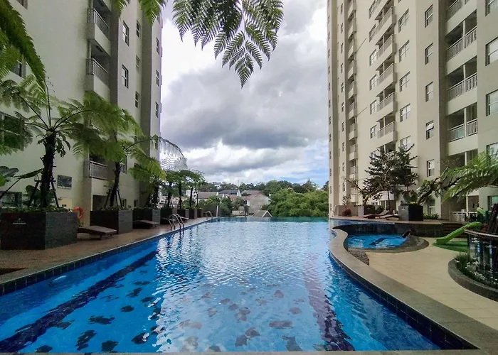 Homey Apartment With 1Br At Parahyangan Residence By Travelio